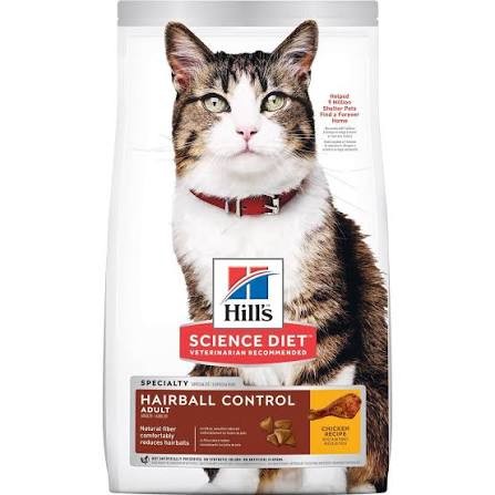 Hills Adult Cat 1+ Hairball Control 4kg
