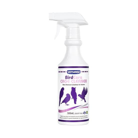 Vetsense Bird Care Cage Cleaner 500ml