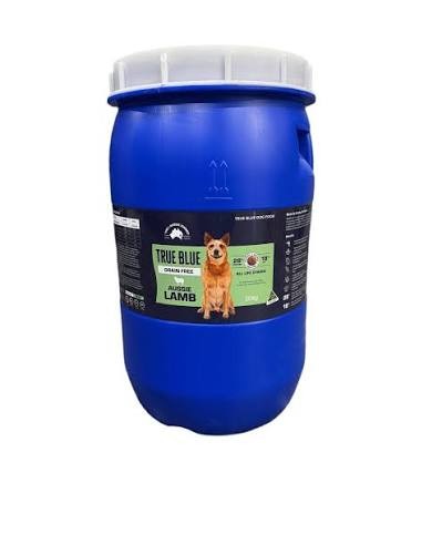 True Blue Dog Food Barrells 20kg - Grain Free Lamb