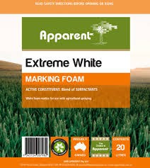 Apparent Foam Marker Extreme White 5Ltr