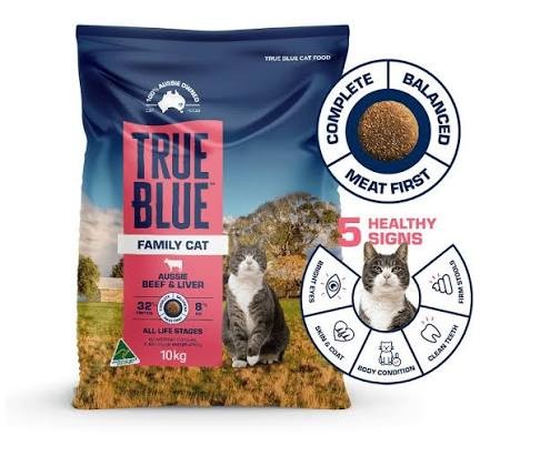 True Blue Cat Aussie Beef & Liver 10kg