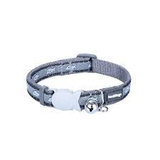 Red Dingo Cat Collar Shark Cool Grey