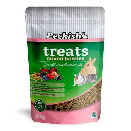 Peckish Small Animal Treats Mixed Berries 200g