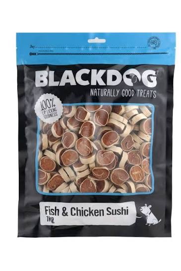 Blackdog Chicken & Fish Sushi 1kg