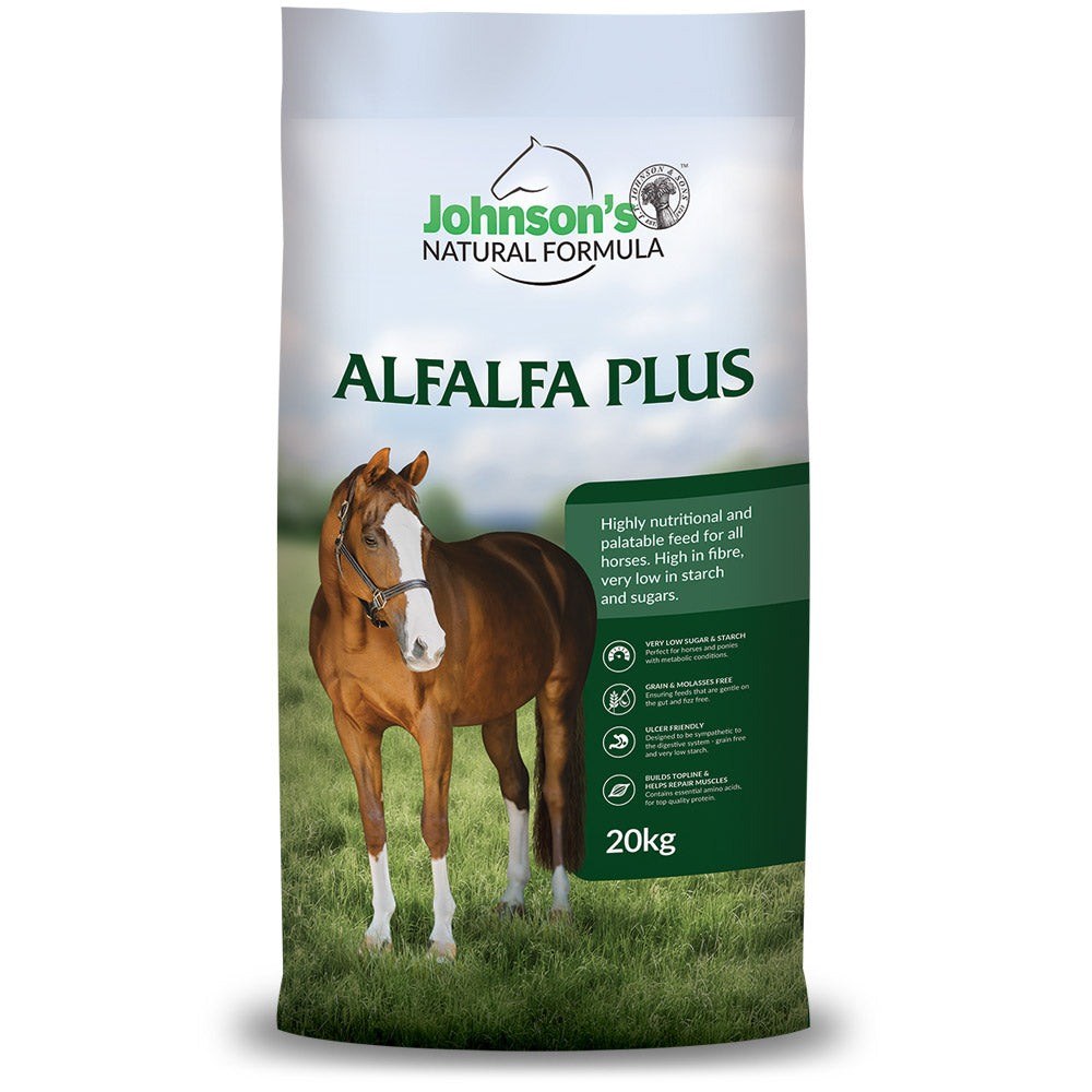 JOHNSONS ALFALFA PLUS 20KG