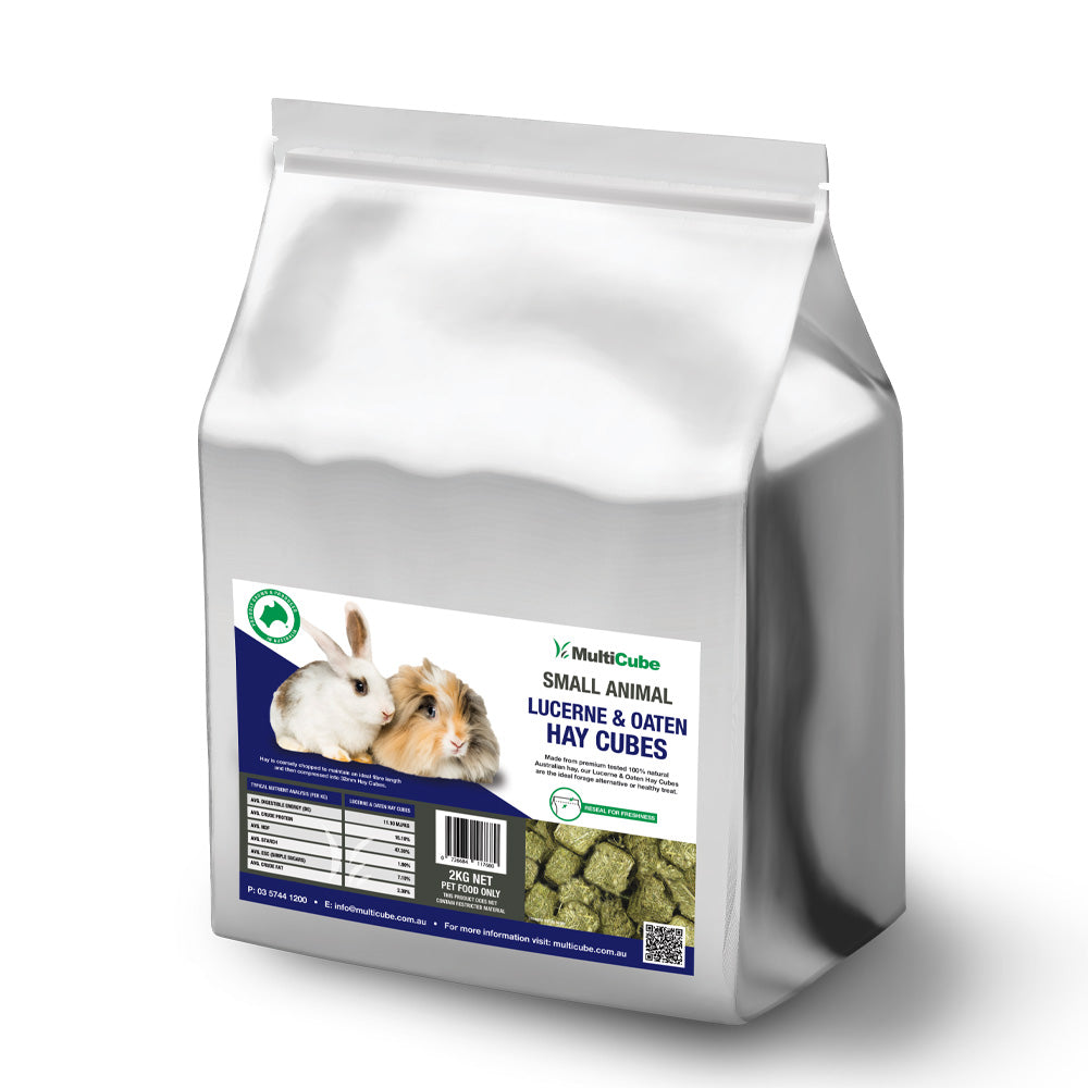 MULTICUBE SMALL ANIMAL LUCERNE & OATEN CUBES