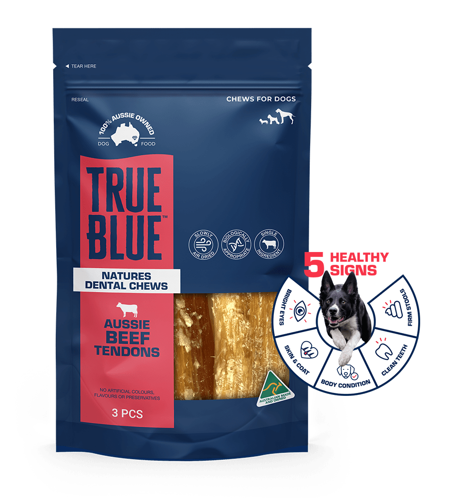 TRUE BLUE AUSSIE BEEF TENDONS 3PCS