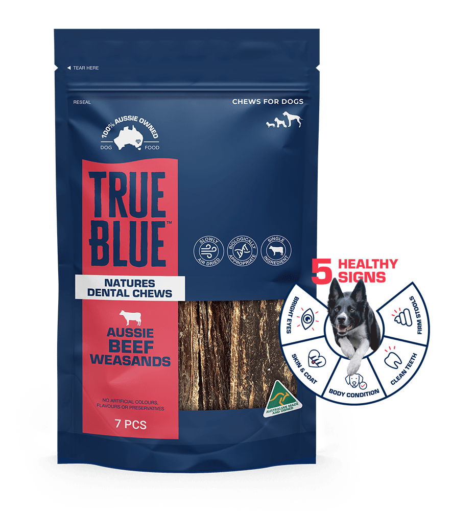 TRUE BLUE AUSSIE BEEF WEASANDS 7PCS
