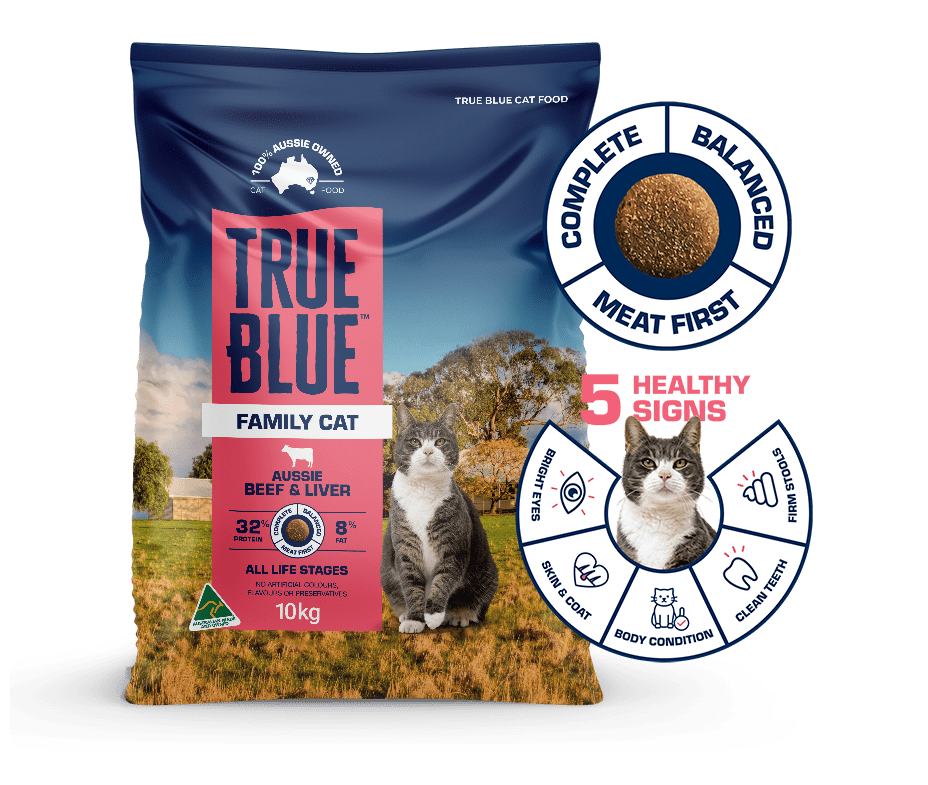 TRUE BLUE CAT AUS BEEF & LIVER 10KG