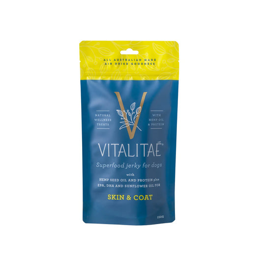 VITALITAE JERKY- SKIN & COAT 150G